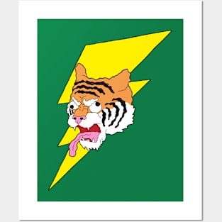 Lightning Tiger Posters and Art